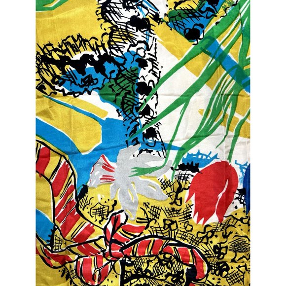 Colorful,‎ Vintage Scarf - Picture 2 of 5